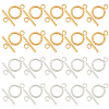 Unicraftale 304 Stainless Steel Ring Toggle Clasps STAS-UN0001-37-1