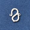 Brass S-Hook Clasps KK-CBA0DF0-13S-1