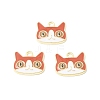 Alloy Enamel Charms ENAM-G212-17G-09-3