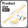4Pcs Brass Sheets DIY-PH0036-42-2
