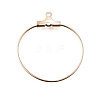 304 Stainless Steel Pendants STAS-T031-20-25mm-RG-1