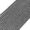 Electroplate Glass Beads Strands GL-CBAA615-01A-1