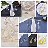 20Pcs 2 Color Brass Earring Hooks JX502A-5