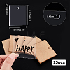 Transparent Acrylic Disc Pendants TACR-NB0001-09A-5