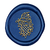 Wax Seal Brass Stamp Head AJEW-WH0209-219-3