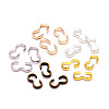 500Pcs 5 Colors Brass Link Connectors KK-CJ0001-72-1