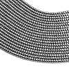 Electroplate Glass Beads Strands GL-CBAA615-01-4