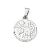 304 Stainless Steel Pendants SA-CBA34D4-03F-P-1