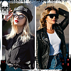 8Pcs 4 Styles Halloween Alloy Lapel Pin Backs for Backpack Clothes JEWB-NB0001-33-4