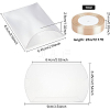 BENECREAT PVC Plastic Frosted Pillow Boxes CON-BC0002-37-2