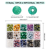 AHADERMAKER 15 Style Natural & Synthetic Mixed Gemstone Beads G-GA0001-59-2