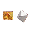 K9 Glass Rhinestone Cabochons RGLA-G004-6x6-001CP-1
