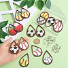 SUNNYCLUE DIY Sport Theme Dangle Earrings Making Kit DIY-SC0024-03-3