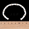 304 Stainless Steel Enamel Cuff Bangles for Women BJEW-G780-01G-7