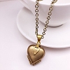 Brass Heart Locket Necklaces PW-WG48421-01-1