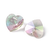 Transparent Faceted Glass Charms RGLA-L026-B15-3