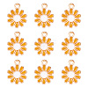 Alloy Enamel Charms PALLOY-TAC0009-57C-2