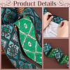 7M Polyester Jacquard Rhombus Ribbon OCOR-WH0100-06A-4