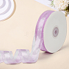 1Roll Solid Color Organza Ribbons ORIB-CY0001-02A-3