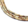 Natural Picture Jasper Beads Strands G-F631-B10-3