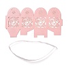 Laser Cut Paper Hollow Out Heart & Flowers Candy Boxes CON-C001-04-2