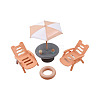 Beach Chair Plastic Mini Model PW-WG63BA5-01-4