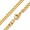 Flat Round with Saint Miller Archangel Pendant Necklaces LS-NJEW-S422-03G-3