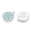 Alloy Enamel Pendants ENAM-A139-05P-03-2