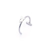 Anti-Tarnish 304 Stainless Steel 20 Gauge Fake Lip Rings Piercing Jewelry WGC994D-11-1