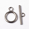Alloy Toggle Clasps LS-TIBE-E001-P-FF-1