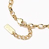 Brass Cable Chain Bracelets LS-BJEW-H537-14G-2