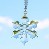 Snowflake Glass Pendant Decorations PW-WG43DC4-02-1