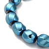 Electroplated Non-Magnetic Synthetic Hematite Beads Strands G-P518-05F-3