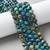 Natural Tiger Eye Beads Strands G-M445-A01-01-1
