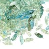 Two Tone Imitation Gemstone Style Acrylic Beads AC-CBA6852-01M-1