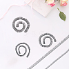 15Pcs 3 Styles Plush Craft Doll Eyelashes Strips DOLL-CP0001-07A-7