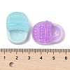 Transparent Resin Cabochons CRES-R456-01A-3