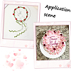 144Pcs Paper Artificial Rose Flower DIY-SP0005-95B-6