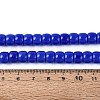 Opaque Glass Beads Strands GLAA-NH0002-B11-2