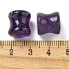 Natural Amethyst Ear Gauges Flesh Tunnels Plugs EJEW-P293-02A-3