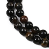 Natural Yellow Blue Tiger Eye(Dyed & Heated) Bead Strands G-P230-07-8mm-AB-4