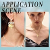 8Pcs 4 Styles Rack Plating Brass Pendants KK-YW0004-10-6
