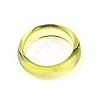 Resin Finger Rings RESI-WH0024-76H-2