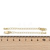 Brass Ends with Chains KK-P283-31G-3