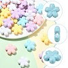 40Pcs 5 Colors Opaque Acrylic Beads OACR-FS0002-85-3