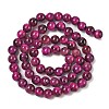 Natural Tiger Eye Beads X1-G-B133-A02-6MM-05-3