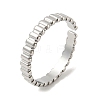 304 Stainless Steel Open Cuff Ring RJEW-C067-28P-1