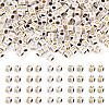 Biyun 500Pcs 5 Styles Plating Acrylic Beads SACR-BY0001-03-12