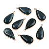Natural Moss Agate Pendants G-S344-51B-1