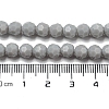 Opaque Glass Beads Stands LS-EGLA-A035-P6mm-D22-5